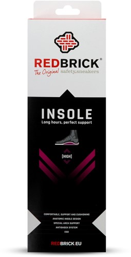 Redbrick Inlegzool High 1000035, maat 40