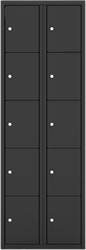 Dark color locker
