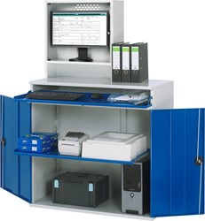 Computerkast 65 met monitorbehuizing D250mm