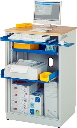 Computerstation 2000, B720xD660xH1100mm, stationair