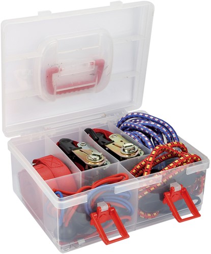 Spanbanden en spanelastiekenset Toolland 20 stuks-1