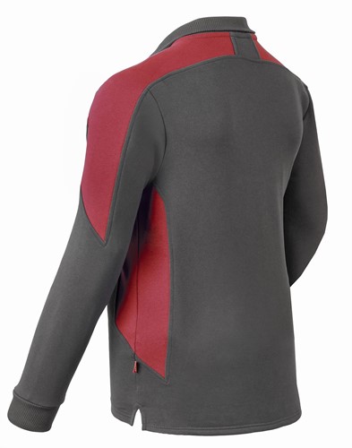 Havep - Vest Bicolor, charcoal/rood, Unisex, maat S-2