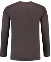 Tricorp - T-shirt Lange Mouw Darkgrey XL-3