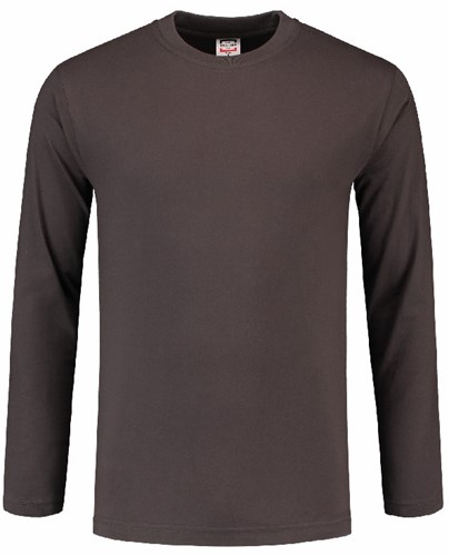 Tricorp - T-shirt Lange Mouw Darkgrey XL-2