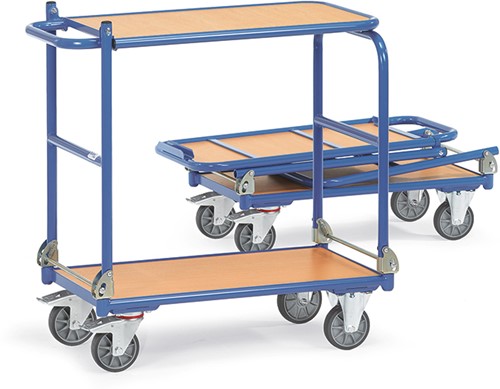 Opklapbare wagen laadvlak