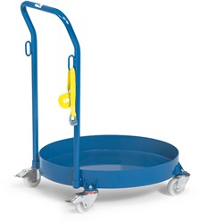 Vatenroller met duwbeugel diameter 610 mm voor 200 liter vaten