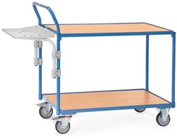 Opbergbakje laadvlak 496 x 322 x 14 mm aanbouwset voor wagens