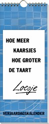 Verjaardagskalender Loesje 6 32x13cm
