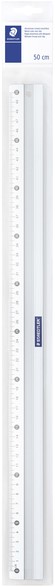 Staedtler Staedtler Mars 563, Aluminium Ruler, Stain-Resistant Edges, Non-Slip Pad, 563 50, Plastic, Silver, 50 Cm - View #2