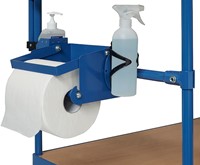 Papierrolhouder incl. aanbouwset MultiVario tafelwagens 900 x 500 mm-3