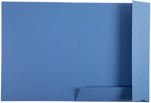 Dossiermap Exacompta Clean'Safe 2kleppen blauw 5 stuks-3