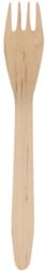 Vork IEZZY 160mm hout 100 stuks
