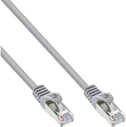 Kabel InLine Cat.5e SF UTP 1.5 meter grijs