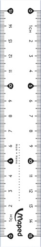 Liniaal Maped Classic 15cm-2