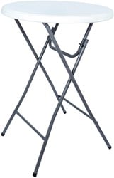 Statafel BRASQ 80cm BT100 wit