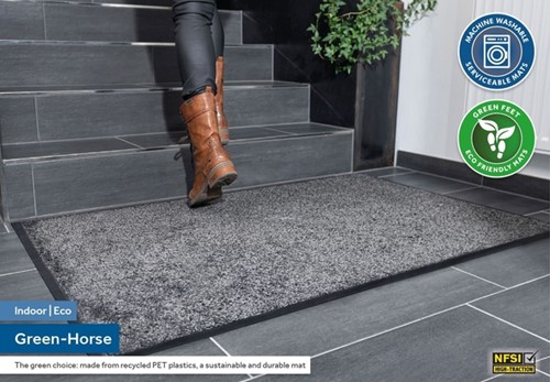 Inloopmat Green-Horse Indoor Pro 115x175cm zwart-2