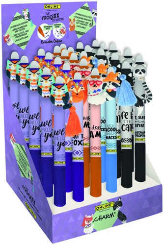 Gelschrijver Online Magixx Fun Charm 0.7mm assorti
