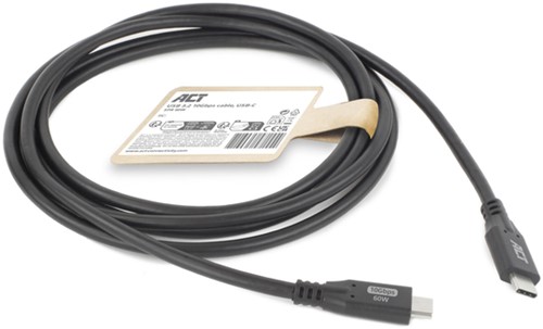 Kabel ACT USB-C 3.0 10Gbps 60W USB 1 meter-3