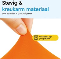 Tafelrok BRASQ voor statafel 80cm oranje-3