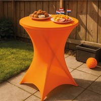 Tafelrok BRASQ voor statafel 80cm oranje-6
