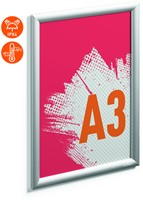 Kliklijst Durable aluminium A3 outdoor-1