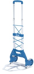 Pakketroller TPE banden 128 x 30 mm 50 kg, hoogte 1030 mm, opklapbaar