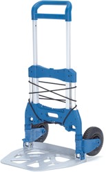 Pakketroller Luchtbanden 220 x 70 mm 250 kg, hoogte 1190 mm, opkklapbaar