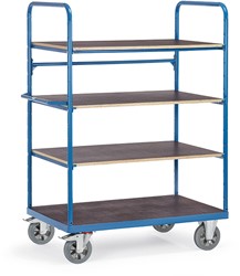 Etagewagen laadvlak 1200 kg, 4 etages, 1817 mm hoog