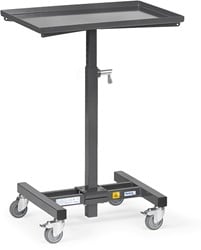 ESD-Materiaalstandaard laadvlak 605 x 405 mm 150 kg, hoogte verstelbaar 695-970 mm