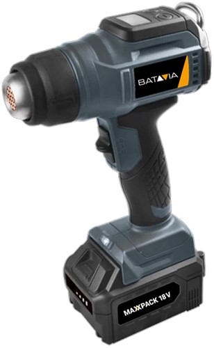 Batavia - 18V accu digitale heteluchtpistool Maxxpack