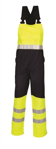 Havep - Amk. Overall  Multi protector, marine/fluo geel, Heren, maat 40
