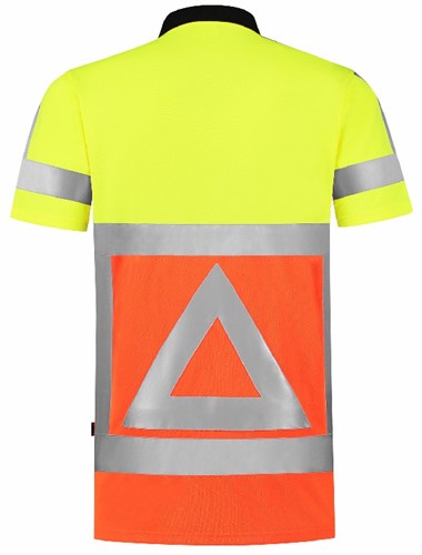 Tricorp - oloshirt Verkeersregelaar 203011 Fluor Orange-Yellow XS-3