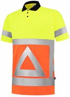 Tricorp - oloshirt Verkeersregelaar 203011 Fluor Orange-Yellow XS