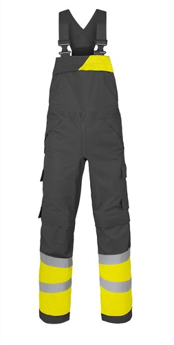 Havep - Amk Overall Multi Protector+, charcoal/fluo geel, Heren, maat G24