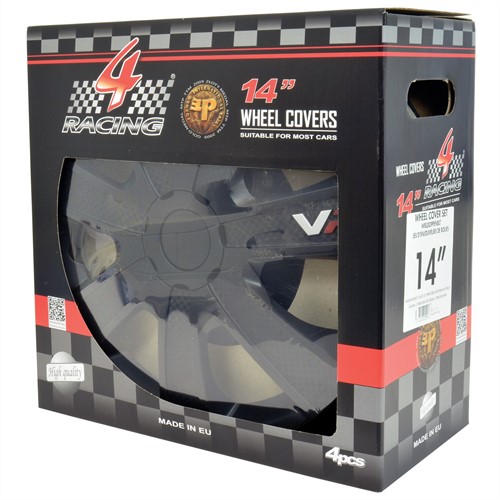 Wieldoppenset VR Carbon 14Inch Blck