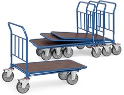 C + C  wagen Laadvlak / cash + carry wagens met duwbeugel