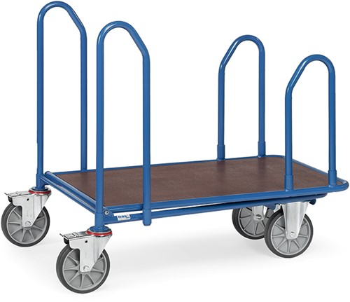C + C  wagen Laadvlak met 4 zijbeugels