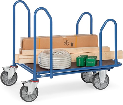 C + C  wagen Laadvlak met 4 zijbeugels-2