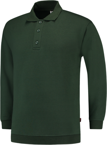 Tricorp - Polosweater Boord, bottlegreen, maat XS, unisex
