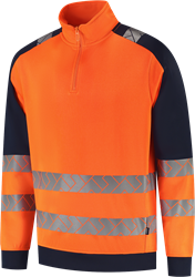 Tricorp - Zip Sweater High Vis Redefined Industrieel Wasbaar