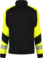 Tricorp - Sweatvest Reflective Redefined Dames-BlackFluoryellow-XS-3