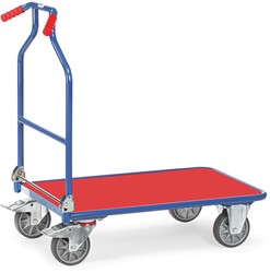 Optiliner blauw/rood Laadvlak 900 x 600 mm 400 kg, ergonomische greep