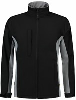 Softshell Bicolor 402002 Black-Grey L-2