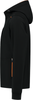 Tricorp - Softshell Capuchon Accent, blackorange, maat M, unisex-3