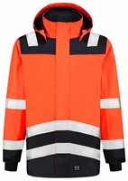 Parka High Vis Bicolor 403020 Fluor Orange-Ink XS-2