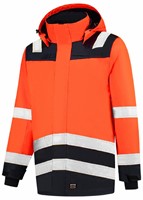 Parka High Vis Bicolor 403020 Fluor Orange-Ink XS