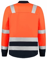 Softshell High Vis Bicolor 403021 Fluor Orange-Ink L-3