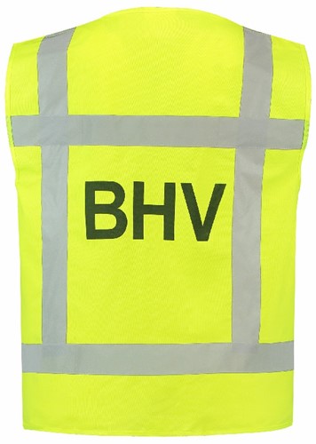 Veiligheidsvest RWS BHV 453016 Fluor Yellow XS-S-3
