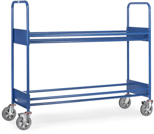 Bandenwagen Laadvlak 1.860 x 618 mm 500 kg, 2 laadvlakken, verstevigde uitvoering-2