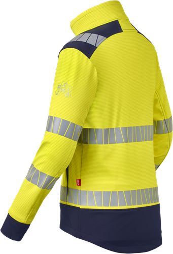 Havep - Softshell Multi Protector+, fluo geel/marine, Heren, maat XS-2